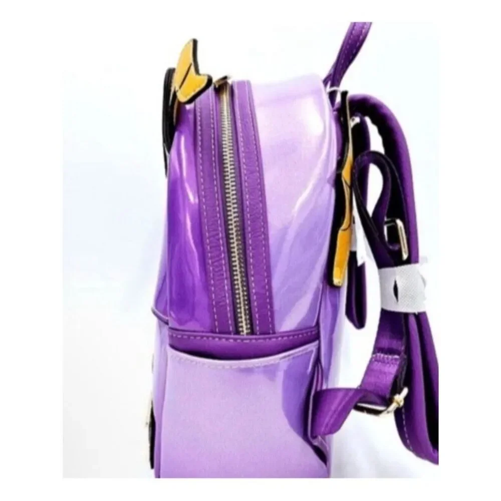 Disney Epcot Figment Shiny Purple Cosplay Loungefly Backpack Journey Imagination